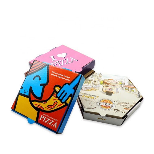 Fournisseur de la chine boîte à pizza de haute qualité personnalisée pour la nourriture