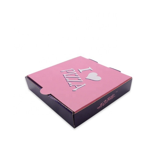 Imprimante de boîte à pizza personnalisée Boîte à pizza assez rose