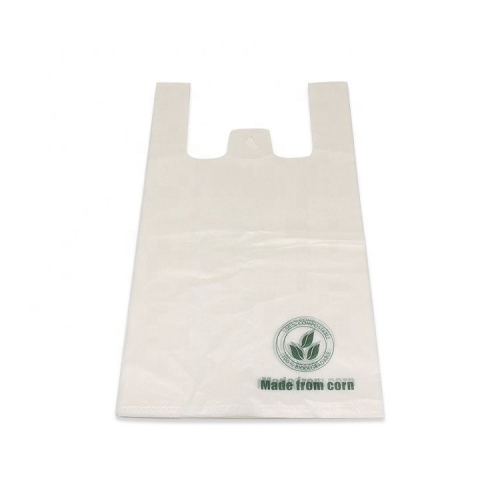 Les sacs à provisions en fécule de mas contiennent un sac à déchets biodégradable en PLA