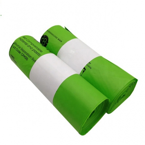 Fournisseur chinois vert PLA 100% sac de merde de chien de fécule de mas biodégradable