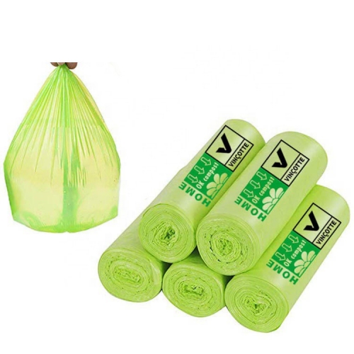 logo personnaliser impression sac transparent d'emballage de supermarché biodégradable