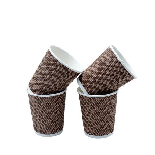 Tasses à café en papier à double paroi imprimées sur mesure