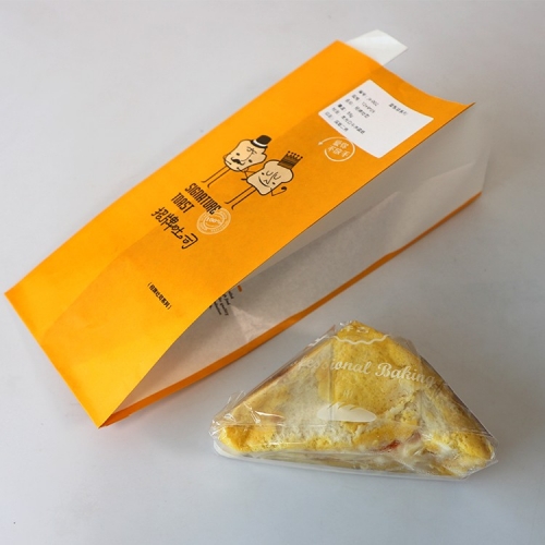 sacs en papier sandwich résistants à la graisse de conception personnalisée