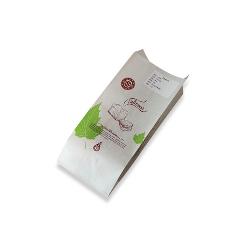 sac à pain sacs d'emballage en papier kraft simples biodégradables avec logo