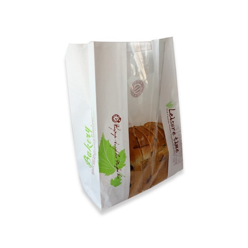 Sac à pain en papier ciré écologique de qualité alimentaire Sac en papier kraft pour pain