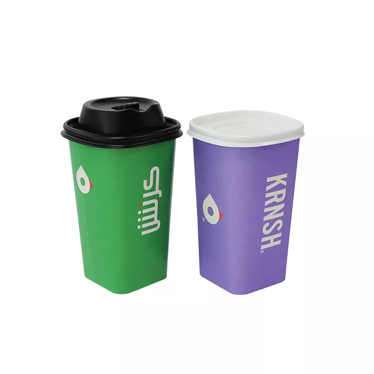 Logo personnalisé jetable biodégradable OEM ODM café à emporter écologique tasses en papier de 12 oz